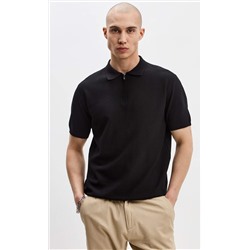 Футболка-поло F511-15706 black