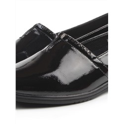 06-M17-5 BLACK Туфли женские (натуральная кожа)