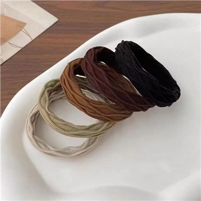 Эластичные резинки для волос 5 штук