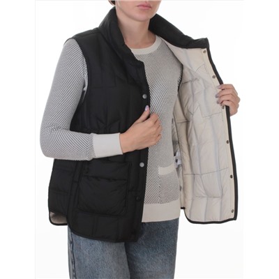 H24-333 BLACK Жилет утепленный женский (утиный пух)