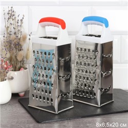 Терка 4 грани 20 см / F-678 /уп 144/ 20х8,5х6,5/ 0,087