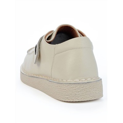 01-D7581-2 BEIGE Ботинки демисезонные женские (натуральная кожа)