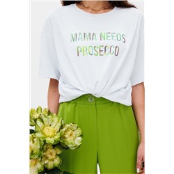 KOKOdea 21.24 белый-зеленый, Футболка