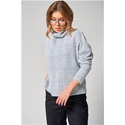 Laikony L-001-1 клетка_графит, Джемпер