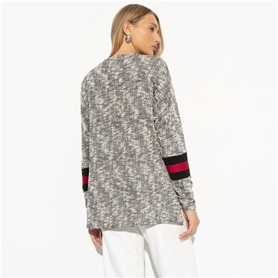 Туника с контрастным декором, Удар шиком