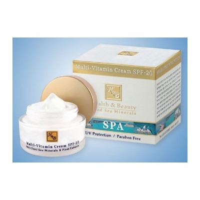 Health & Beauty F. Мультивитаминный увлажняющий крем SPF-20, 50мл Х-106/3014[tab]