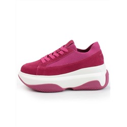 05-A9000-6 PINK Кроссовки женские (натуральная замша)