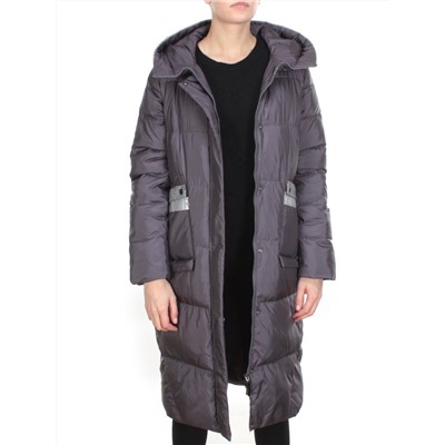 2115 DARK GRAY Пальто зимнее женское MELISACITI (200 гр. холлофайбера)
