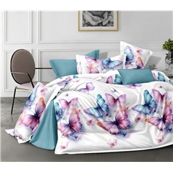 Постельное белье Зима-Лето из поплина с окантовкой ЗЛПО-3290