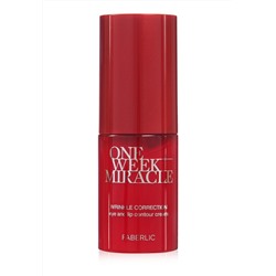 Крем для контура глаз и губ «Коррекция морщин» One Week Miracle