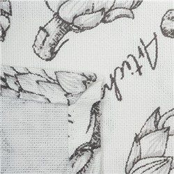 Дорожка 'Simple life' 40х145, рогожка, 100% хлопок, 'Артишоки'