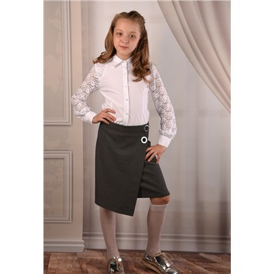 702700 Юбка школьная для девочки Moda Lora