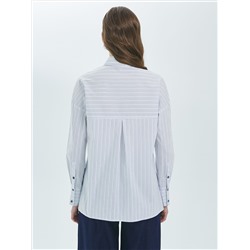Блузка женская в тонкую полоску