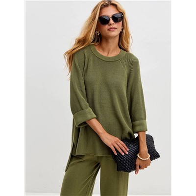 Джемпер COTY, Олива