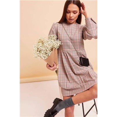 COCOCO 11189 клетка, Платье