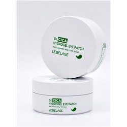 Lebelage Гидрогелевые патчи для глаз с экстрактом центеллы / Dr.Cica Hydrogel Eye Patch, 60 шт.