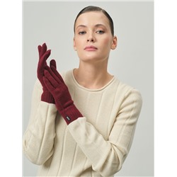 Перчатки из кашемира KW190237-D бордовые