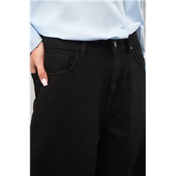 Женские джинсы багги с высокой посадкой Happyfox