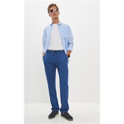 Брюки лен F111-0855 jeans