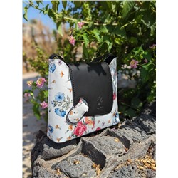 AB.Zapatos 1619/2 New · R · Caribe+Vera pelle flores Negro АКЦИЯ