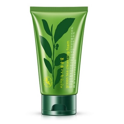 HCHANA GREEN TEA Увлажняющая пенка для умывания с зеленым чаем, 100 г ,6 шт/уп