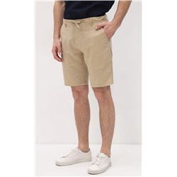 Шорты лен F111-0960-1 d.beige