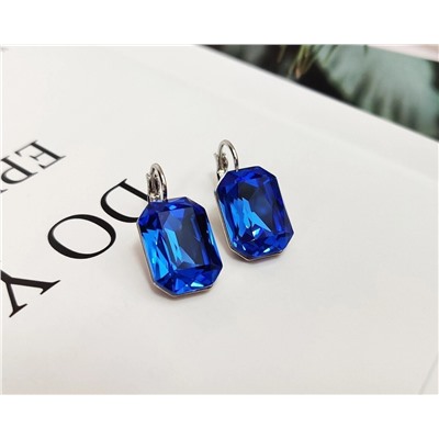 Серьги с чешскими кристаллами