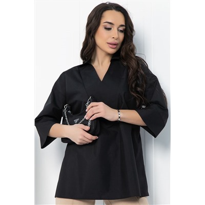 Блуза Легкость движения (черная) Б12831-30М