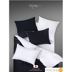 SleepiX ЮКО черн/бел КПБ 175х205-1/230х250-1/50х70-2/70х70-2, 6 пр., модал/бамбук