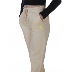 2617 MILK Брюки спортивные утепленные женские (85% хлопок, 10% полиэстер, 5% спандекс)