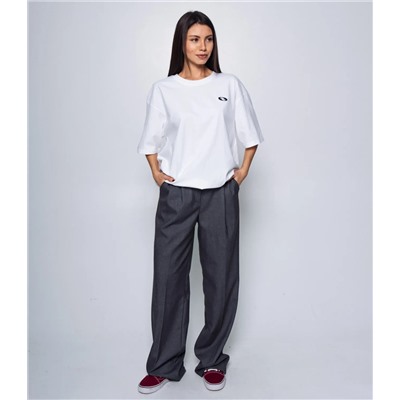 Футболка #КТ442, белый