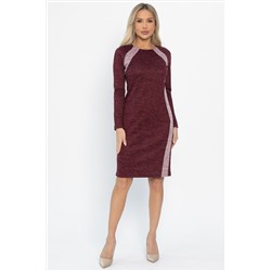 Платье трикотажное Елея (бордовое) П14589-10М