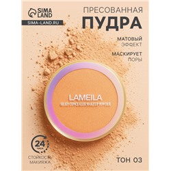 Пудра пресованная LAMEILA тон 2