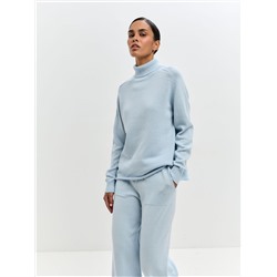 Джемпер водолазка HANNA, Голубой