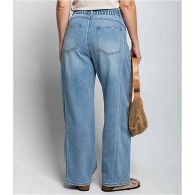 Джинсы #КТ823 (4), голубой