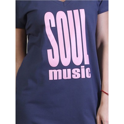 Платье женское soul music КЛП1469П5 серый