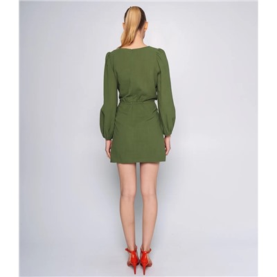 Платье #ОКТ025014, зелёный