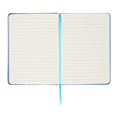 Записная книжка подарочная 96л,линия, цветной срез,обложка ПВХ 3D Мишка (17,7х12,4см)