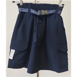 Юбка Cotton-Kids 10589 син М  40%