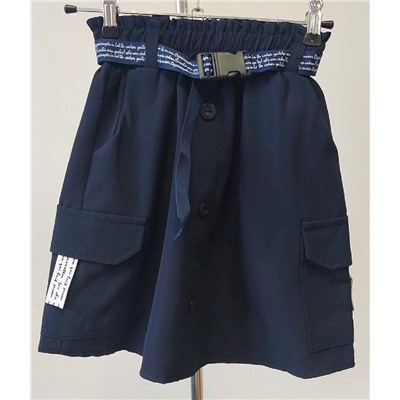 Юбка Cotton-Kids 10589 син М  40%