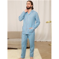 Пижама мужская №2124M-80026 Kusto Almando Melado Дроп