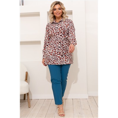 Красивая рубашка с принтом Лорейн №2