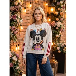 Толстовка OVER SIZE хлопок