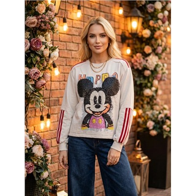 Толстовка OVER SIZE хлопок