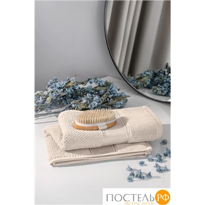 PRIME PRIVE ОТИЛИЯ экрю Полотенце, 70х140, 100% хлопок, 1 пр., 500 гр/м2