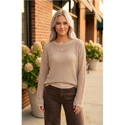 Джемпер и майка (вязаный трикотаж)