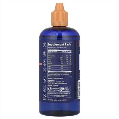 Trace, ConcenTrace®, микроэлементы в каплях, 237 мл (8 жидк. унции)