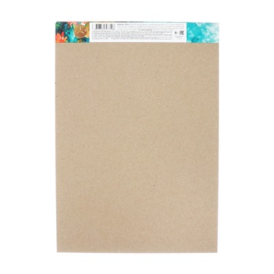 Альбом для рисования Hatber «Золотые рыбки» А4, 20 листов, склейка с трёх сторон, обложка из мелованной бумаги