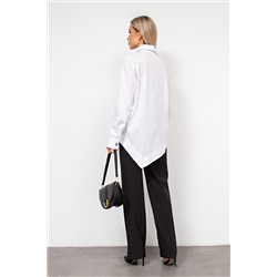 Белая рубашка с длинными рукавами Лояна №1