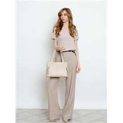 Женская кожаная сумка Richet 3000LN 794 Бежевый